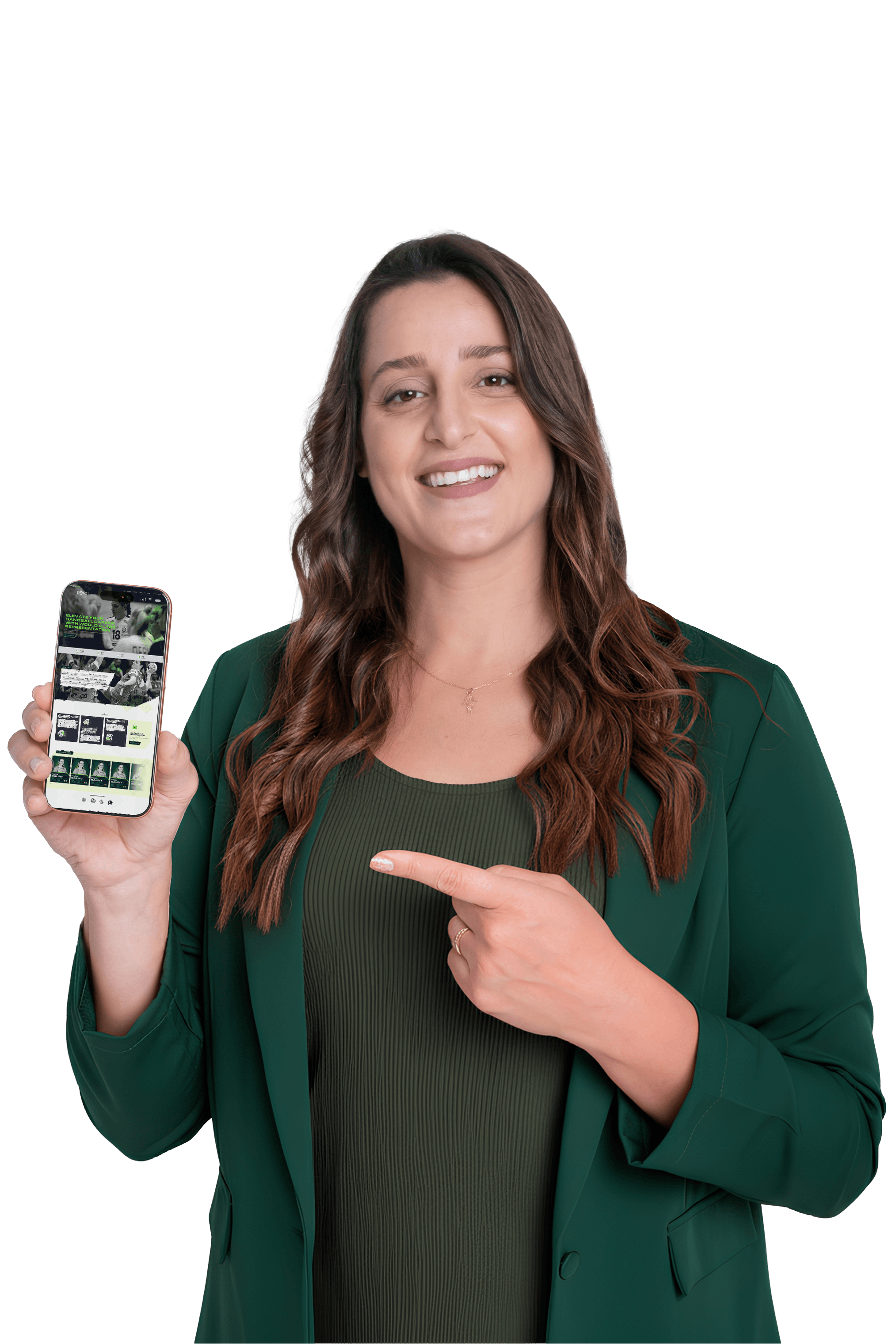 Person with phone