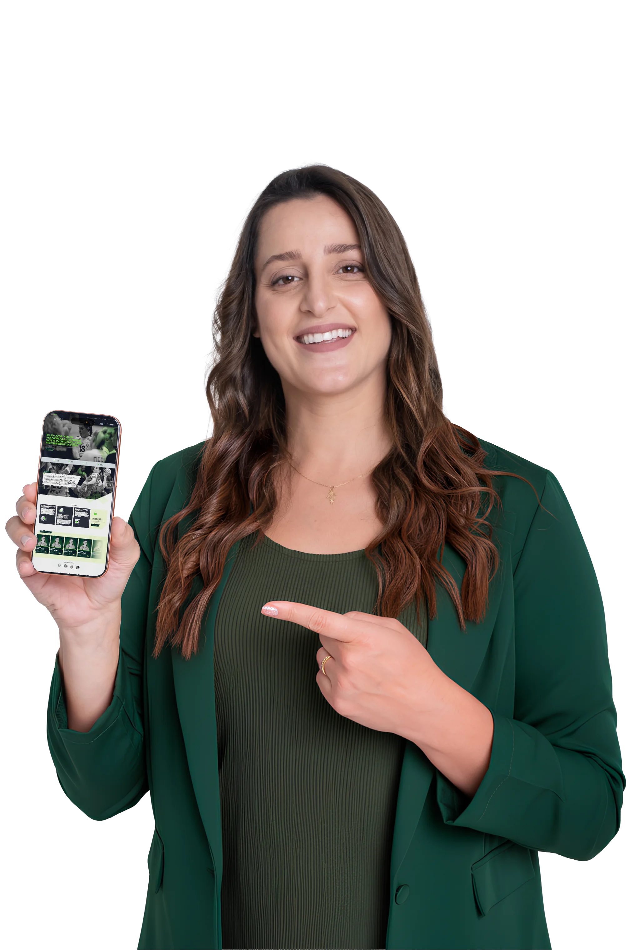 Person with phone